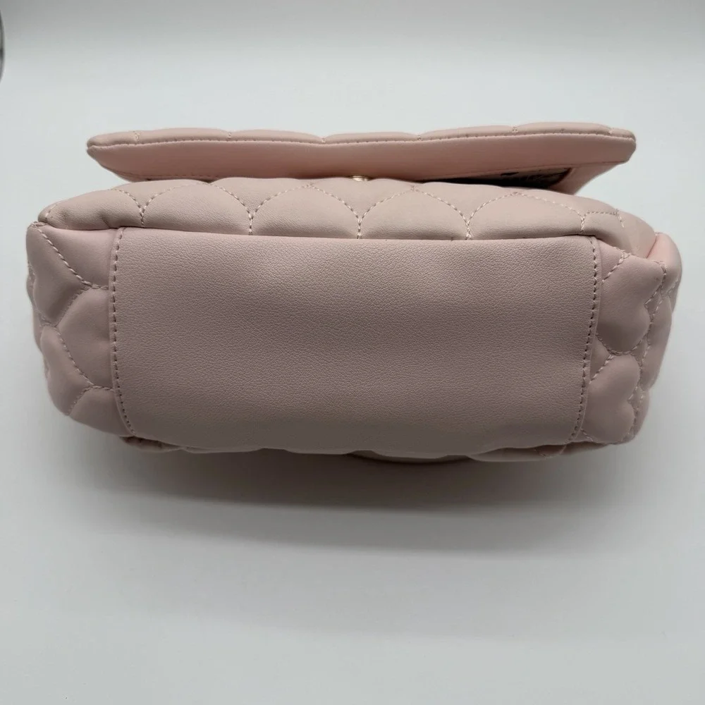 Juicy Couture Flawless Shoulder Bag Quilted Coquette Romantic Pink NWOT